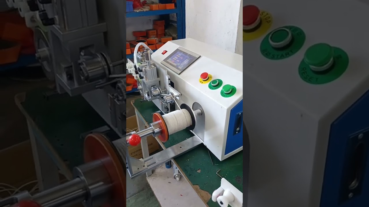 多用途ワイヤーコイラー｜中空・プラスチックスプール対応、精密計量機能搭載 #工場