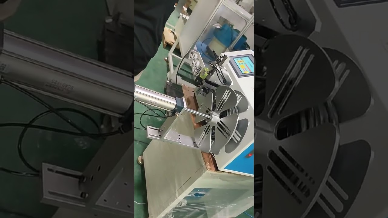 Meter Counting Winding & Tie Wire Machine for Copper Cable Stripping, Winding, and Coiling