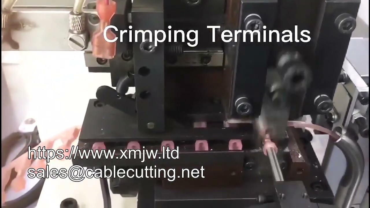 40-Ton Semi-Automatic Crimping Machine for Large Cable Harness & High-Precision Electrical Terminals