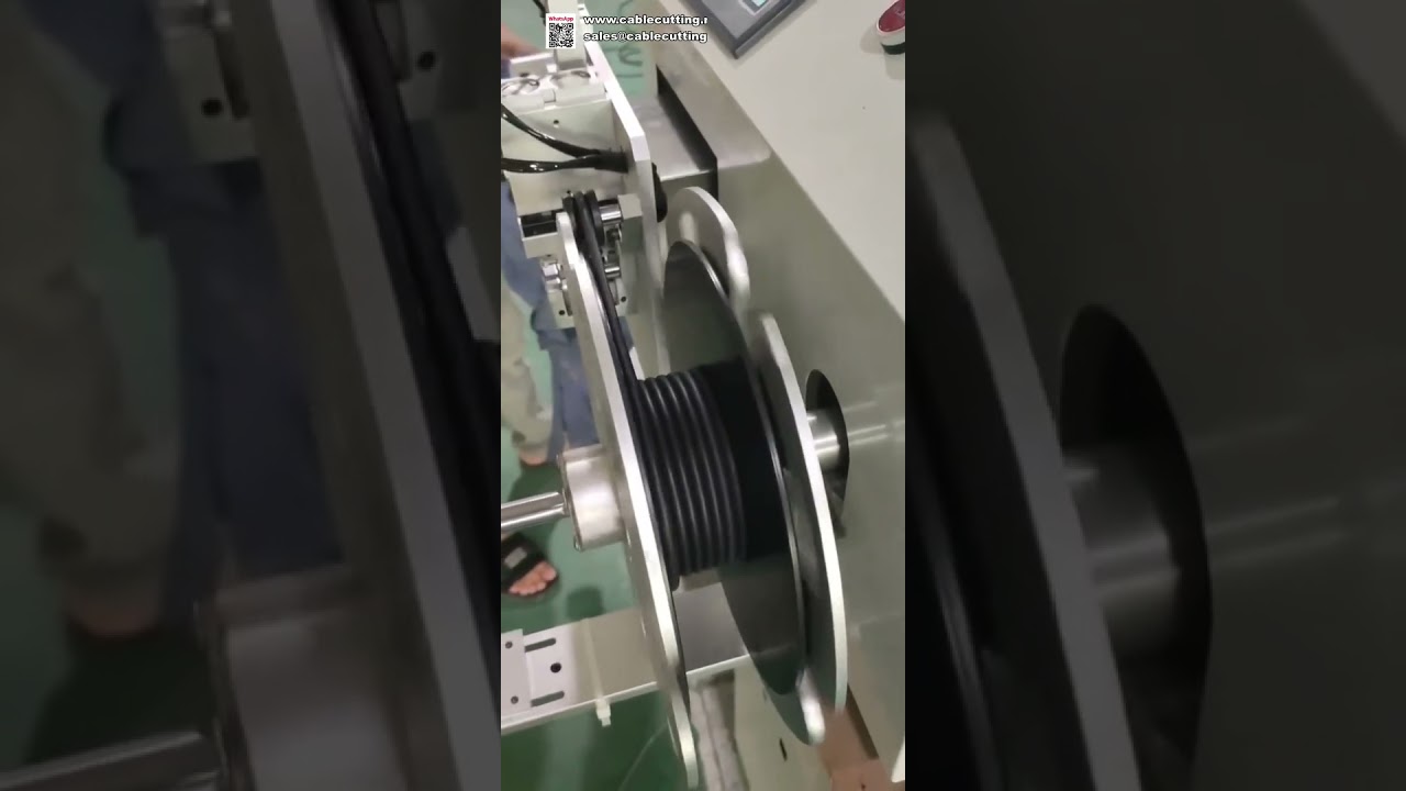 Automatic Layer Winding Machine with Programmable Meter Counting - Shorts