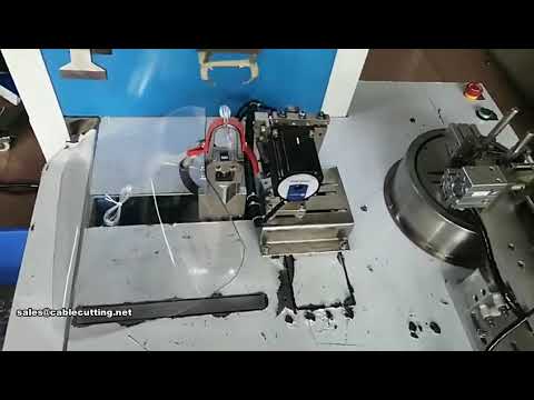 自動ワイヤーツイスト結束機｜ケーブルコイル巻き取り結束機（中国製）