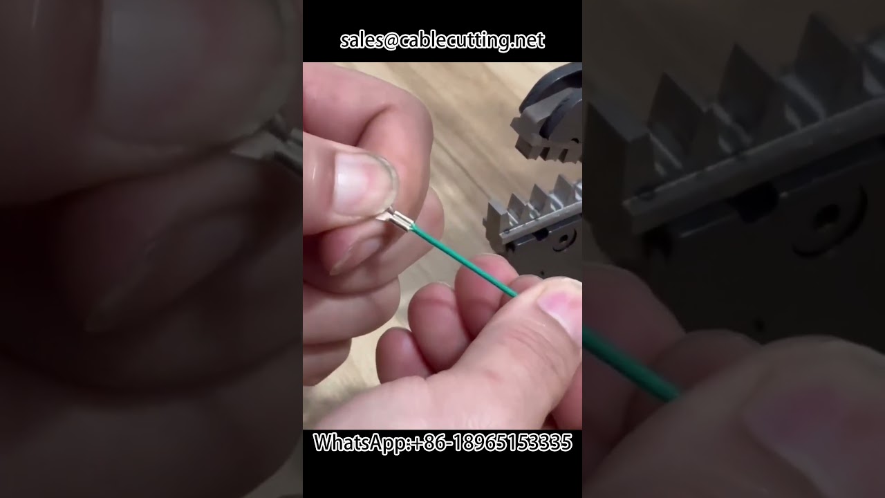 Pneumatic AM-10 Crimping Machine for Seamed Terminal Crimping