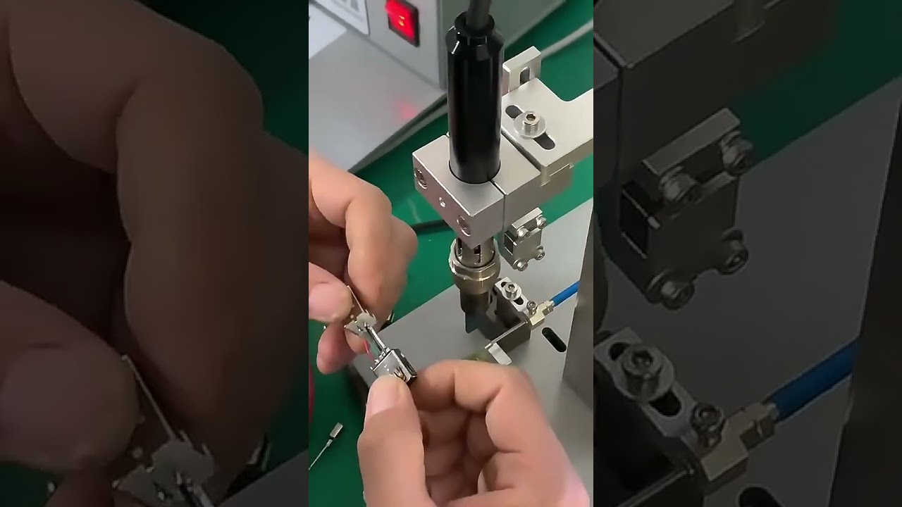 半自動開關連接器USB線焊接設備 | PCB電路板焊接機