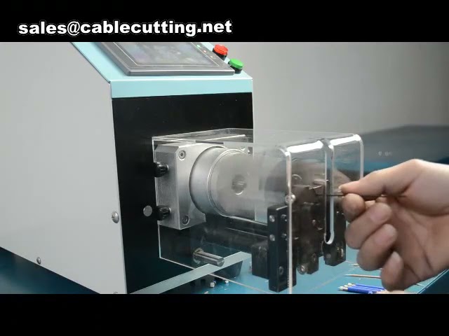 Automatic Wire Stripping and Cutting Machine for Cable Processing