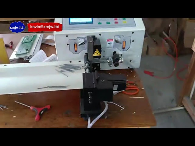 Automatic Electric Copper Wire Stripping, Cutting, and Twisting Machine