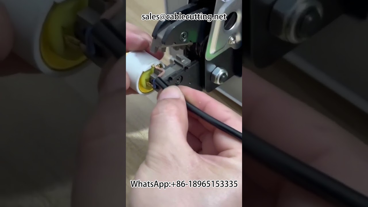 Electric Terminal Crimping Machine for 0.25-16 sq mm Square Terminals