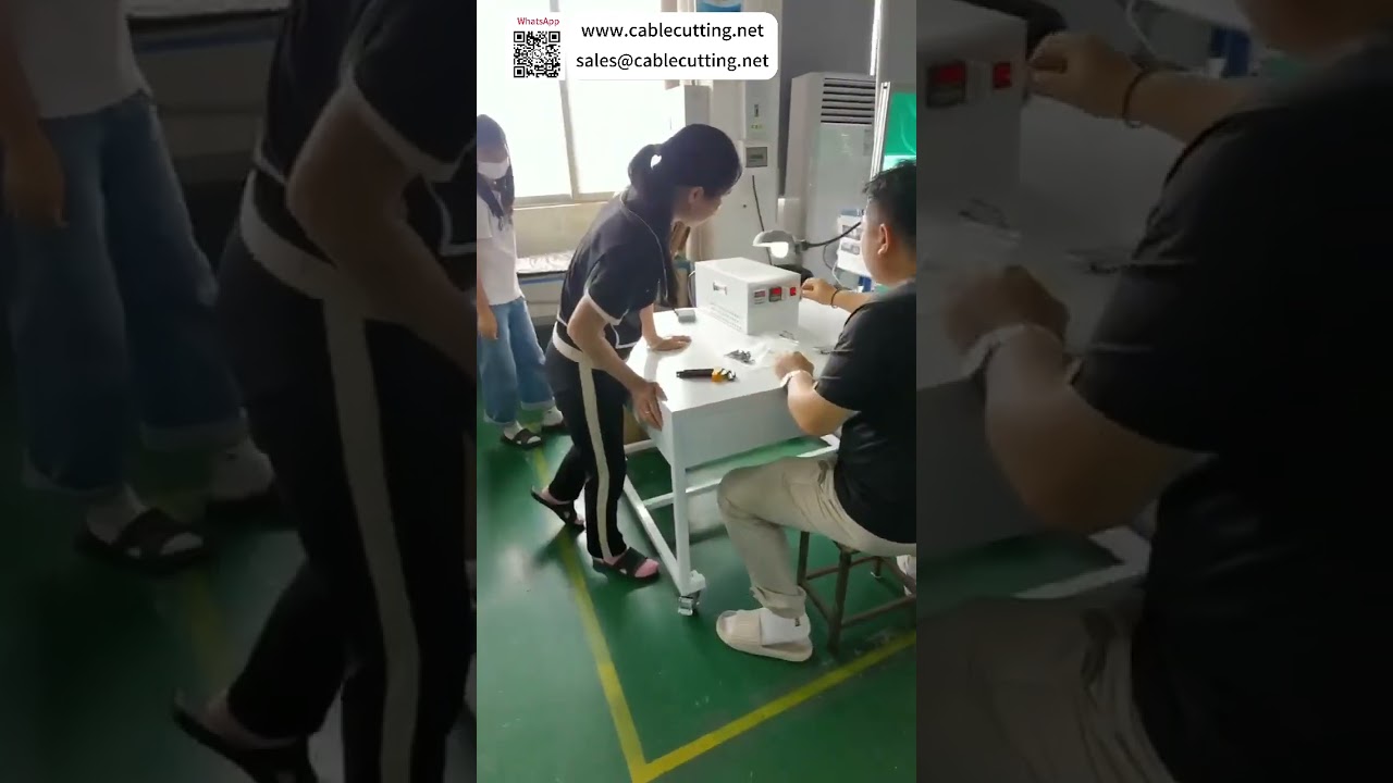 Floor Standing Fully Electric Smart Heat Shrink Tube Baking Machine With Integrated Work Platform - Shorts