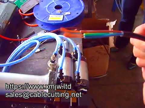WPM-310-d Economic Desktop Pneumatic Sheathed Cable Stripping Machine