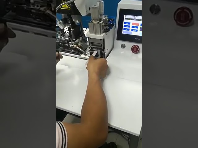 Servo Motor Cable Cutting Stripping And Terminal Crimping Machine