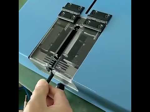 0 5 10mm² Pneumatic Wire Stripping Cutting Machine Induction Desktop Cable Peeling Stripper High Acc