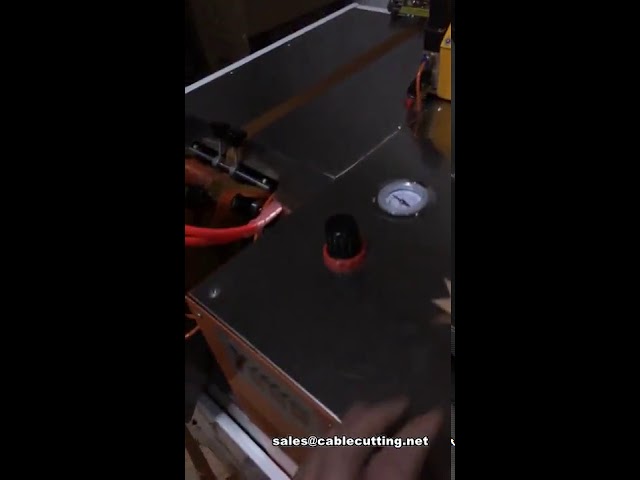 超音波式ポリプロピレンサテンサッシュリボン切断機 | ダブテイル・ベベルカッター対応