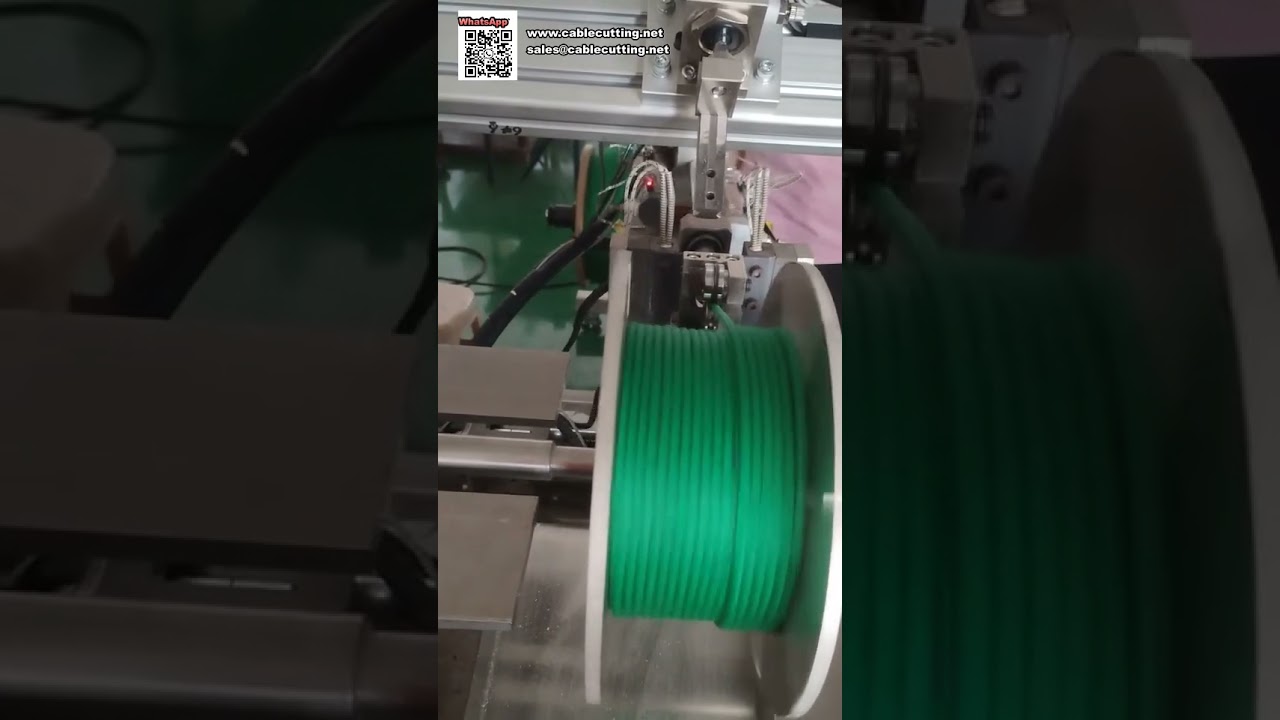 Automatic Bundling Machine Specialized for 4mm Diameter 100m Length Rope Packaging - Shorts