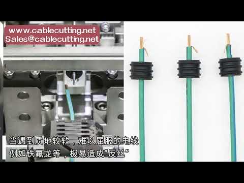 Automatic Wire Cutting, Stripping, and Terminal Crimping Machine with Seal Inserting Function