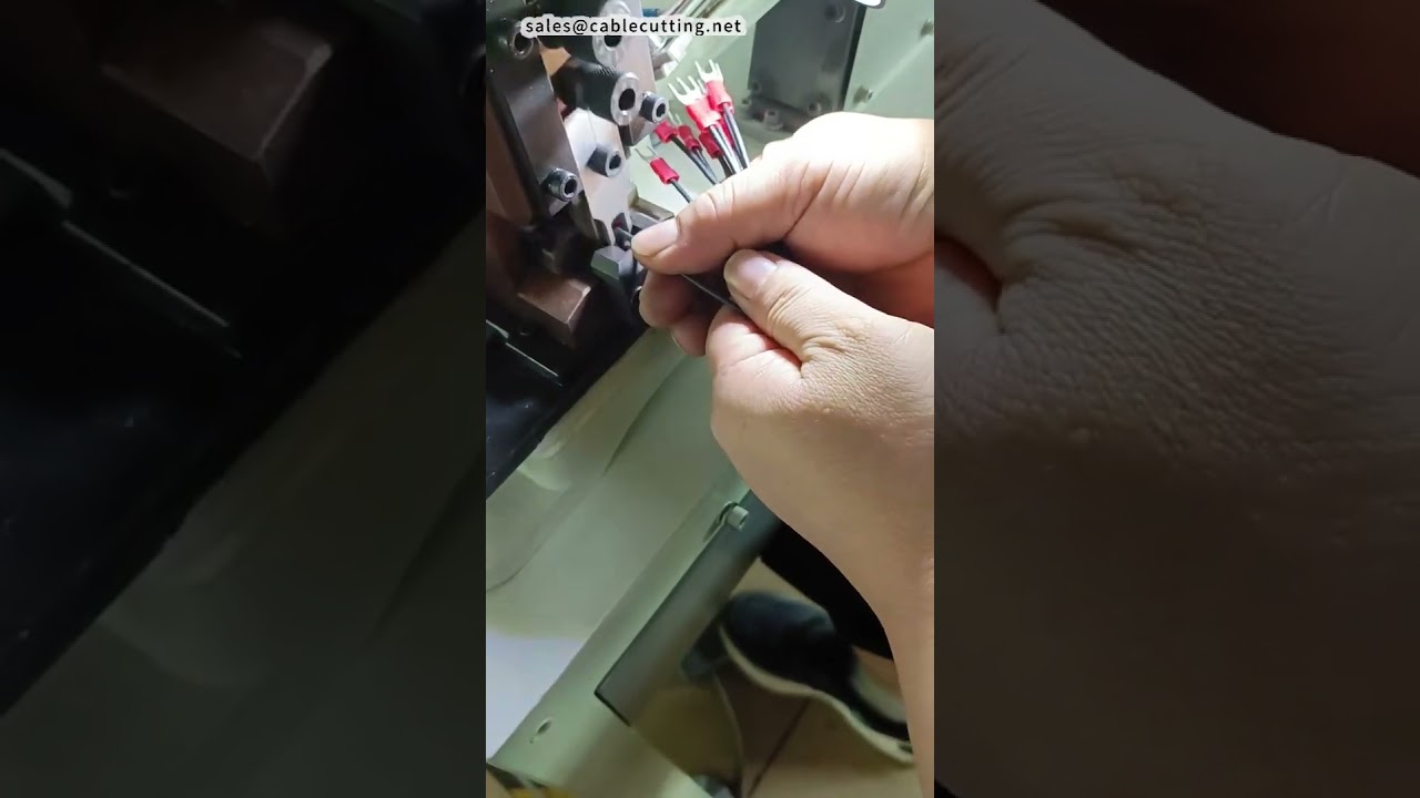 Vibratory Feeder Automatic Terminal Crimping Machine High Efficiency & Quality