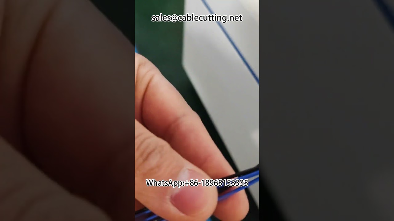 Bulk Terminal Stripping and Crimping Machine for Wire Harness Automation