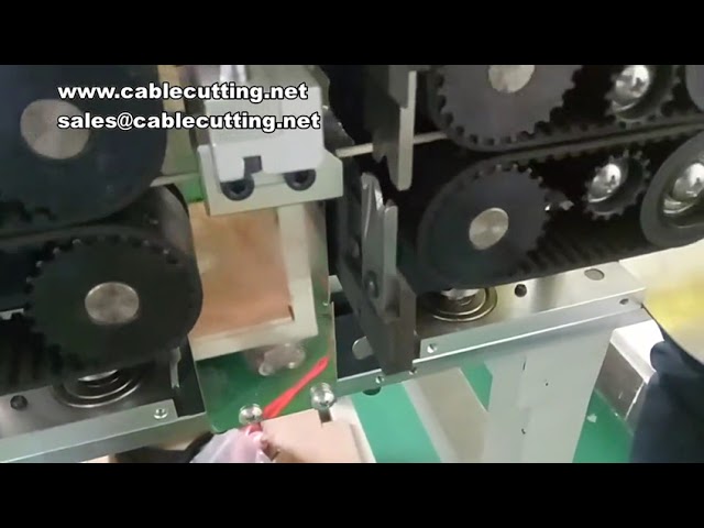 Coaxial Cable Stripping Machine for Silica Gel High-Temperature Wire Multi-Section Rotary Peeling