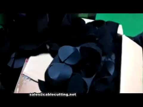 Automatic Ultrasonic Angle Cutting Machine with Hole Punching