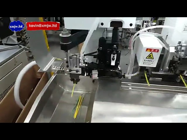 高効率！全自動電線剥離・圧着機