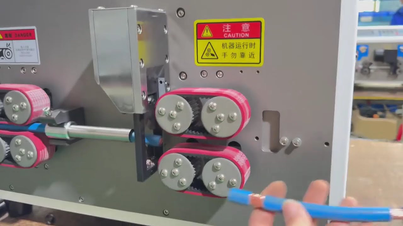 Large Square Computer Wire Stripping Machine Stripping and Cutting