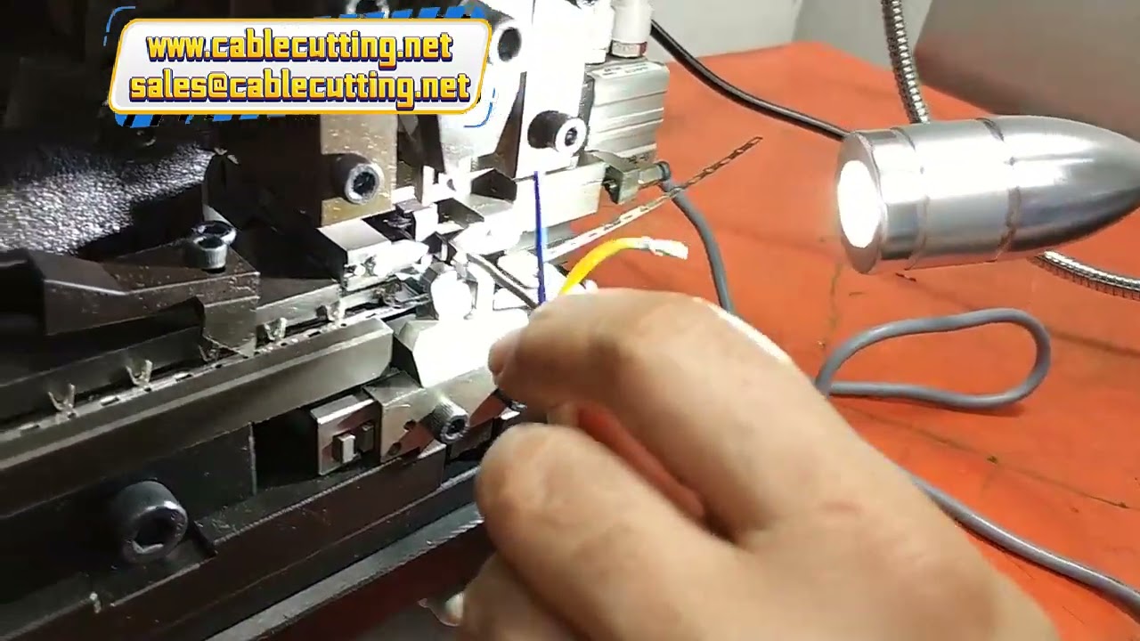 Super-Mute Electric Wire Stripping and Terminal Crimping Machine