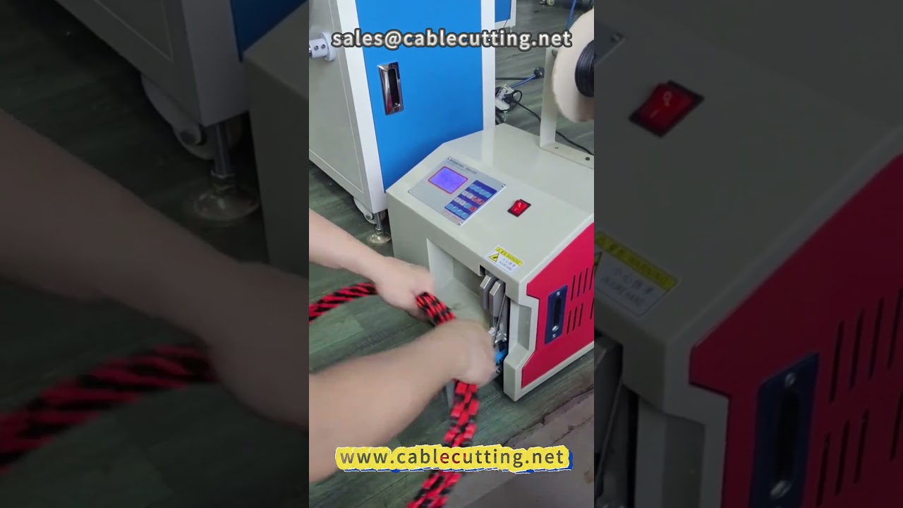 68 Automatic Meter Roll Cutting Machine for Wire Processing