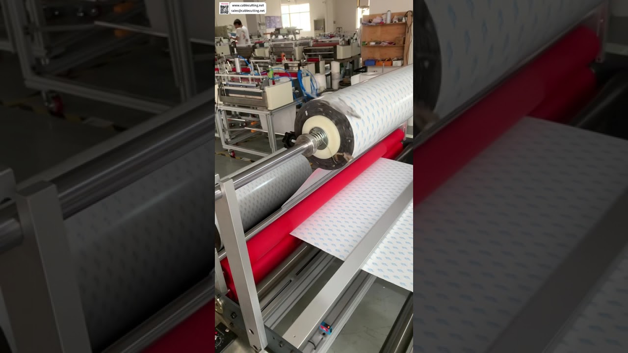 Foam Lamination and Automatic Transverse Sheet Cutting Processing Operations System Tool Sets - Shorts
