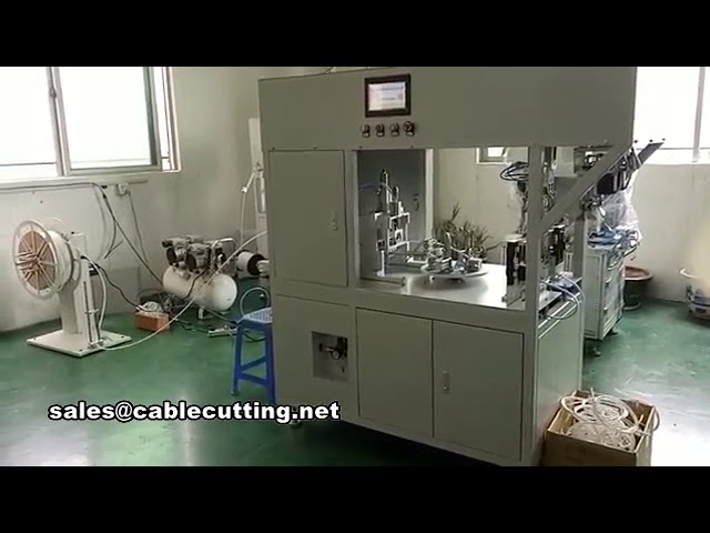 【全自動管線線圈繞線、裁切、捆紮一體機】高效率生產設備