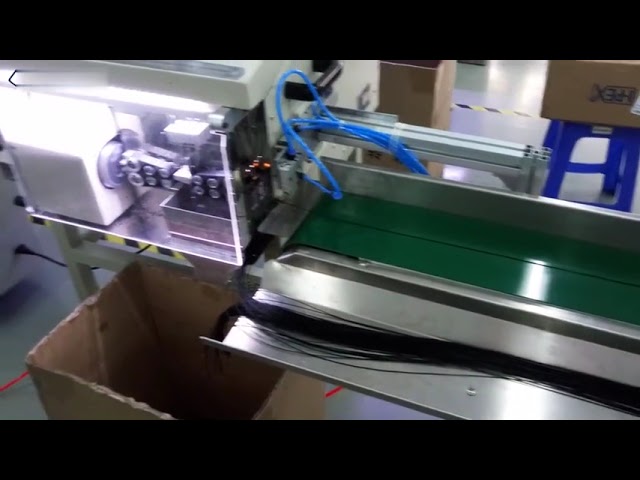 Tension-Free Coaxial Cable Pre-Feeding Machine