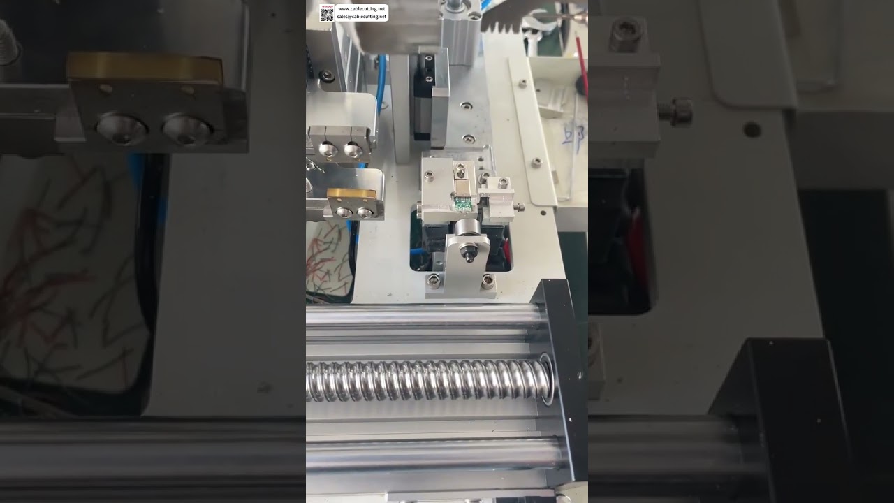 Enameled Wire Soldering Machine  High Precision Welding and Paint Stripping Processing - Shorts