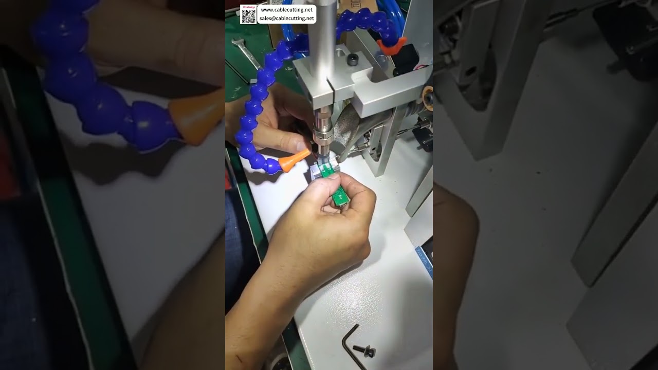 Automatic Wire Soldering Machine  High Speed Automated Solder Feeding Electronics Tool