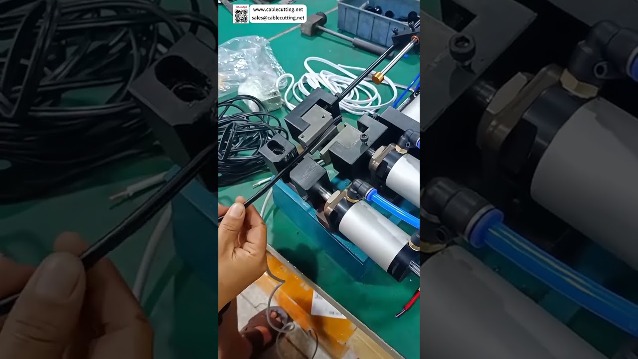 Parallel Cable Splitting & Stripping Machine  20 50mm Adjustable Splitting Length Tool - Shorts