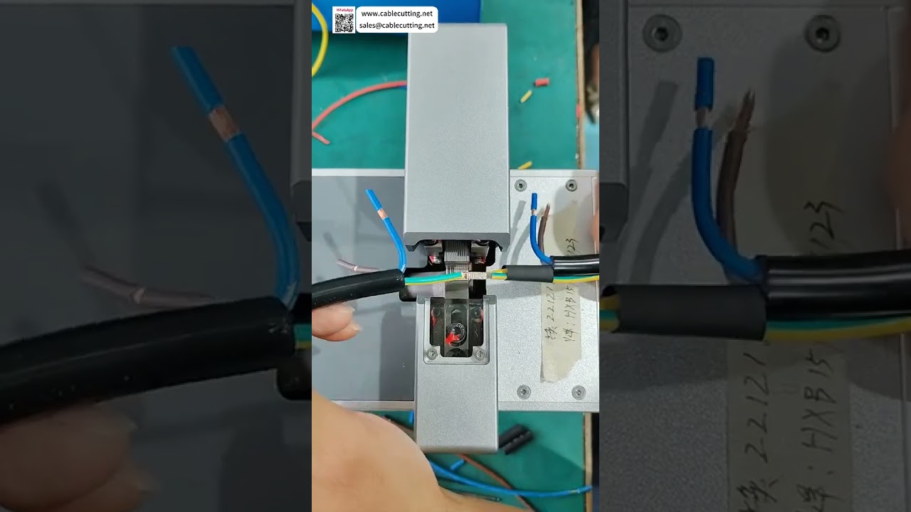 Ultrasonic Wire Harness Welding Machine  Flawless 3x 2 5mm² + Tinned Copper Wire Splicing - Shorts