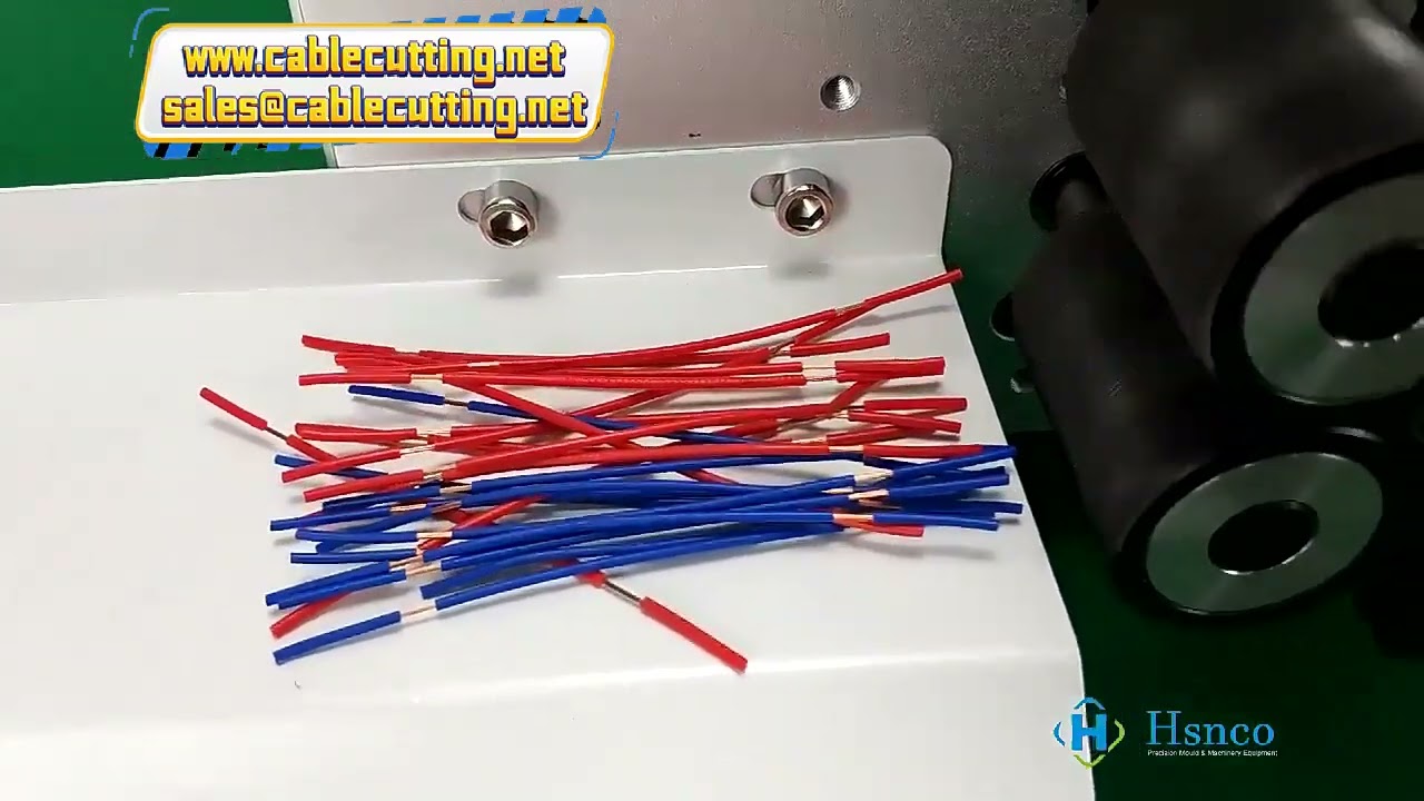 Wire Stripping and Cable Cutting Machine for 0.02mm² to 2.5mm² Wires