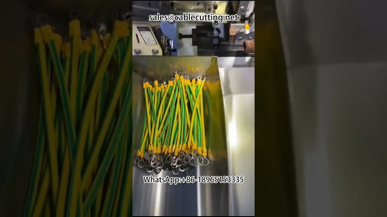 RV round copper terminal OT copper connector pre insulated cold pressed terminals double head termin