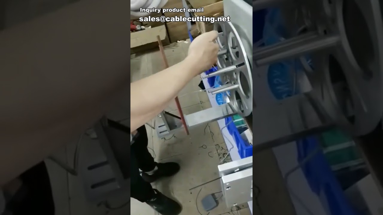 Automatic Wire Binding and Coil Winding Machine for Cable Coiling