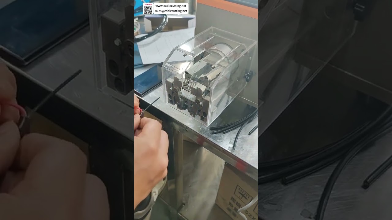 Coaxial Cable Stripping Machine  High Precision Multi Layer Wire Cutting & Peeling Tool - Shorts