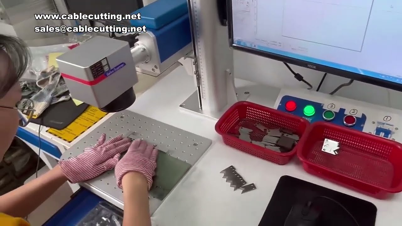 2-Piece Tungsten Carbide Knife Blade Set for Computer Wire Stripping and Peeling Machine