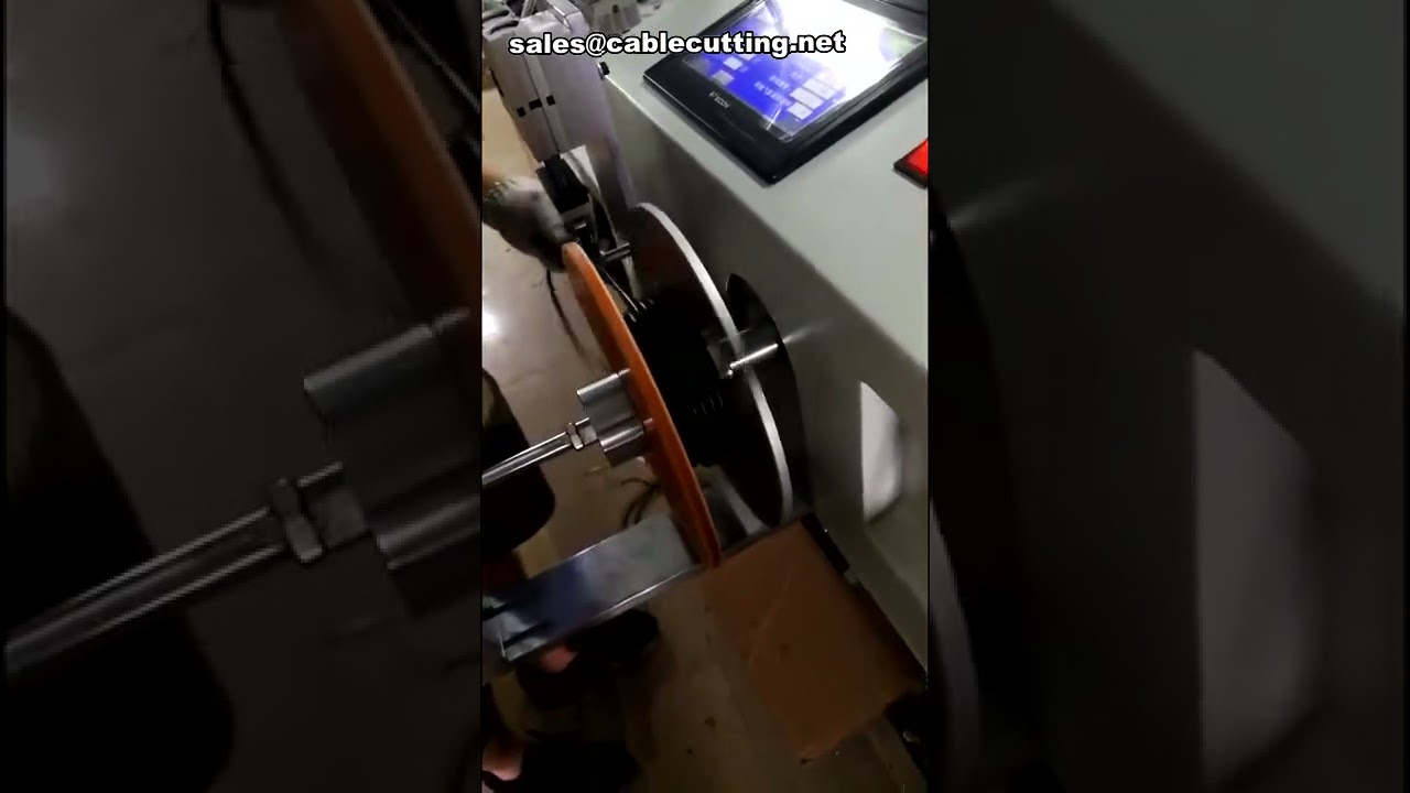 Automated Cable Sorting, Winding, and Coiling Machine