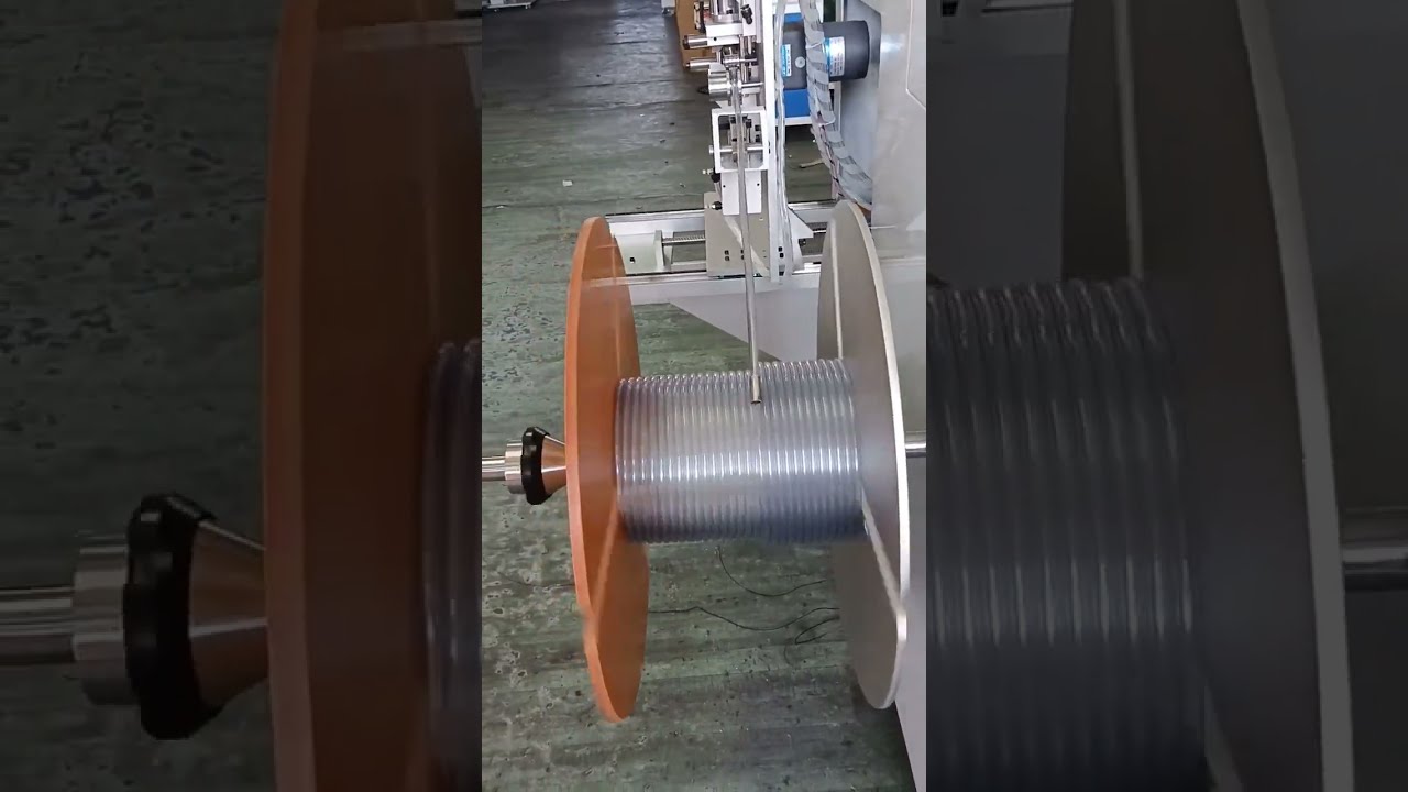 Automatic Meter Counting, Traversing, Cutting & Tube Coiling Machine, 50kg Capacity for PU Air Hose