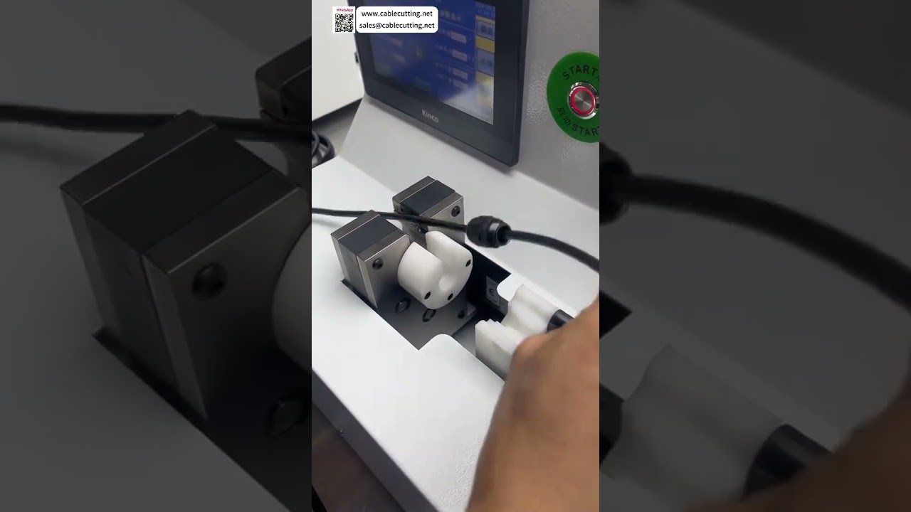Nut Tightening Machine  Upgraded Version for Cables with Dual End Connectors Processing - Shorts