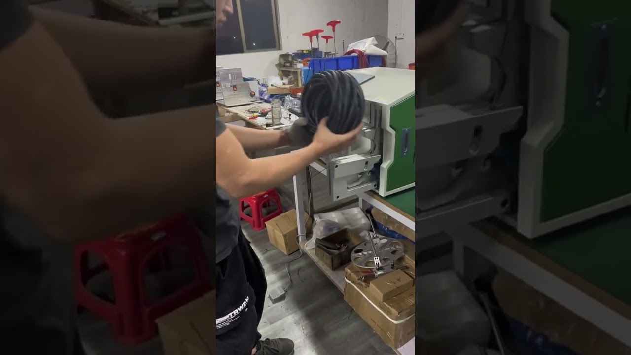 Automatic Coiling & Tying Machine for Corrugated Tube Wire Harnesses