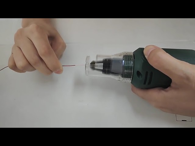 電動ワイヤーストリッパー＆ペイントスクレーパー 2-in-1自動加工ツール
