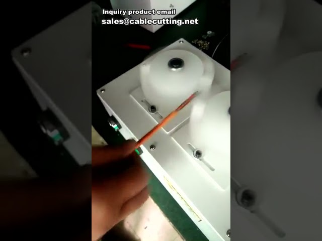 高效屏蔽線刷線工具｜數據線編織梳理機與刷線機｜線材加工必備