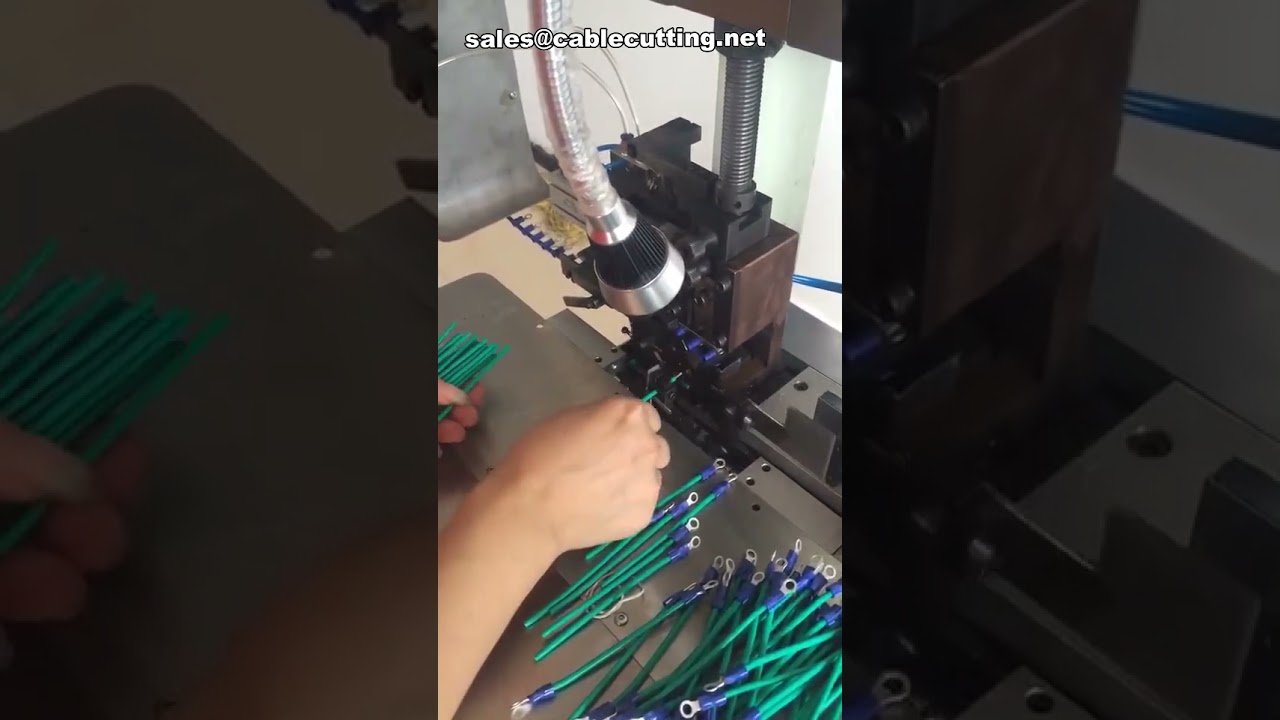 Automatic Molex Terminal Crimping Machine for Wire Processing