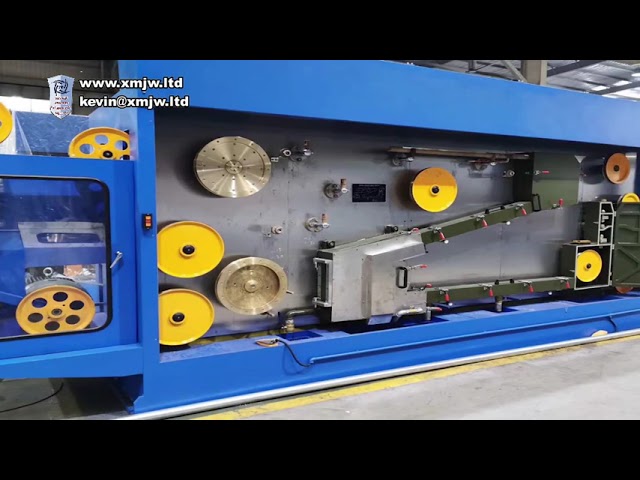 24-DHA Fine Wire Drawing Machine for Copper and Optical Fiber Cable Production