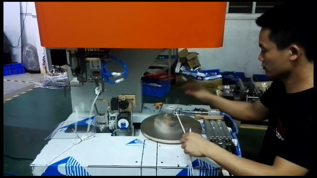 Automatic Cable Wire Winding, Tying, and Bundling Machine