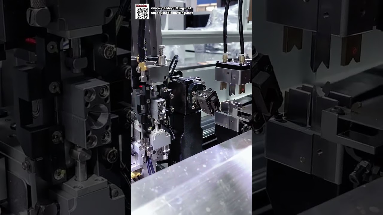 Automatic Waterproof Seal Insertion and Terminal Crimping Machine for Wire Harness - Shorts