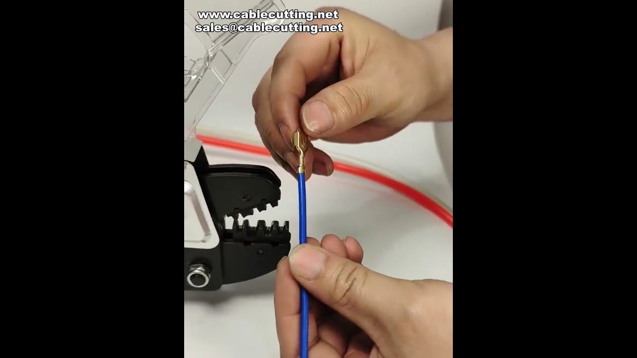 Multi-Functional Pneumatic Terminal Crimping Machine for Factory Automation