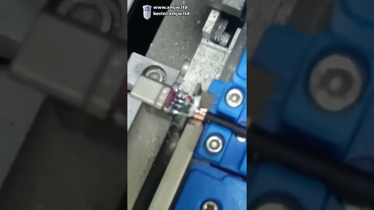 Αυτόματη Μηχανή Συγκόλλησης USB-C 2020 για Καλώδια USB