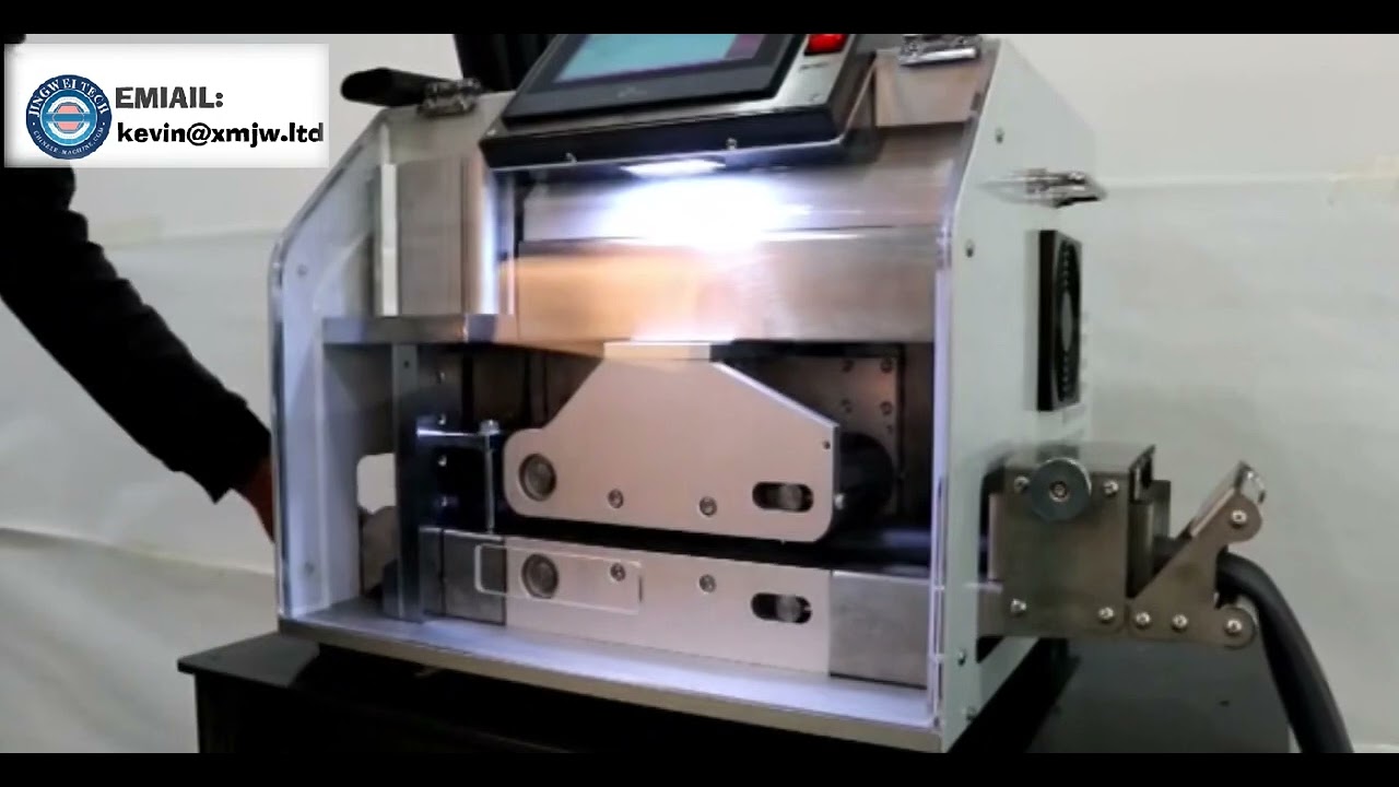 Gas Pipe Cutting Machine Flat Metal Braid Wire Hose Cutting Machine 30mm Square